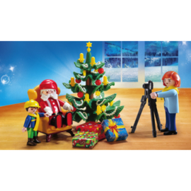 Op de foto met Santa - 5753