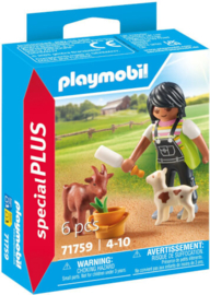 Vrouw met geiten  - 71759