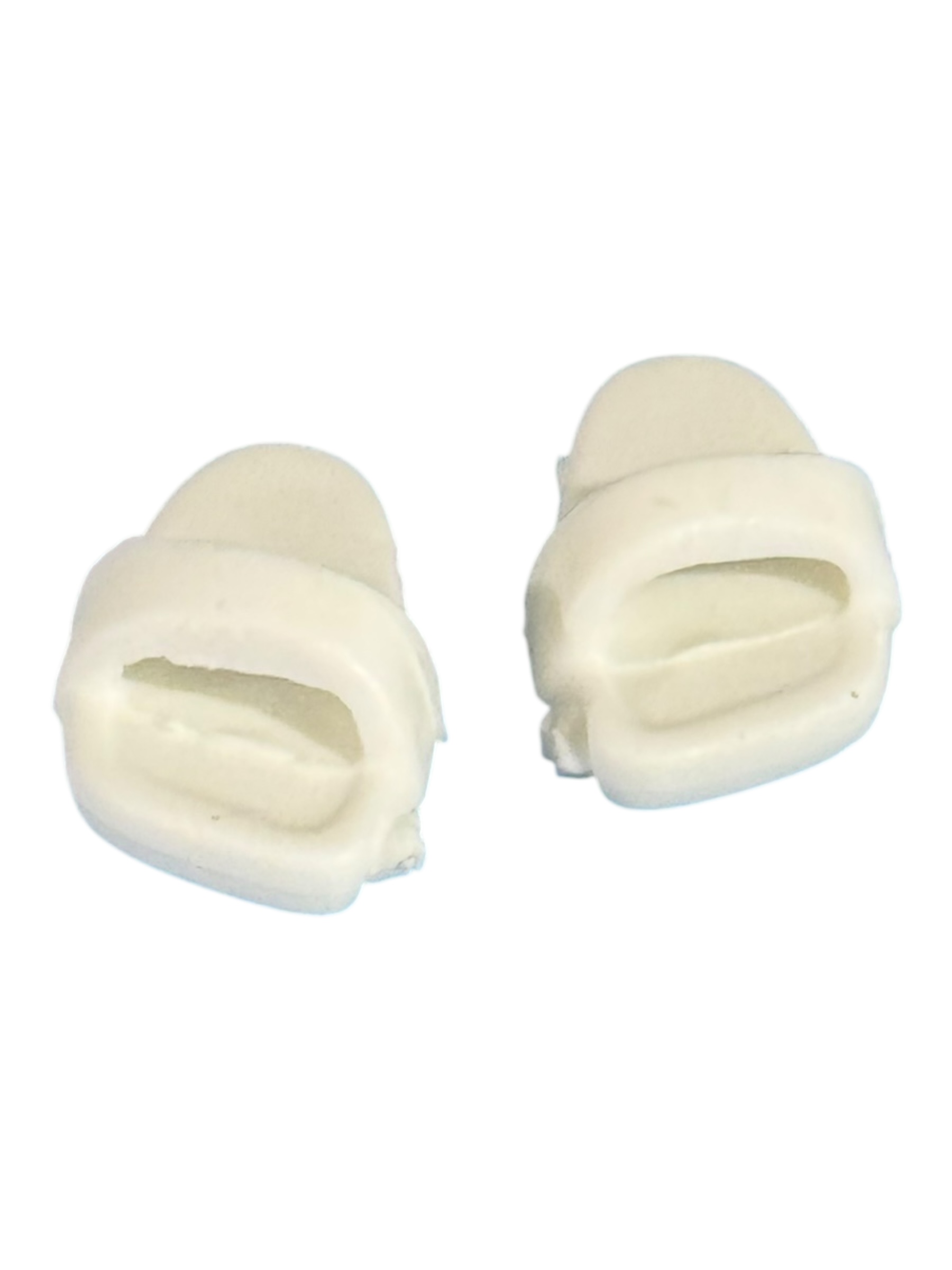 schoen slipper wit volwassene 30600732