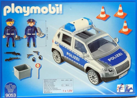 City Action Politie terreinwagen met licht en geluid - 9053