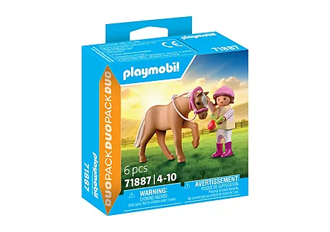 Meisje met pony - 71887