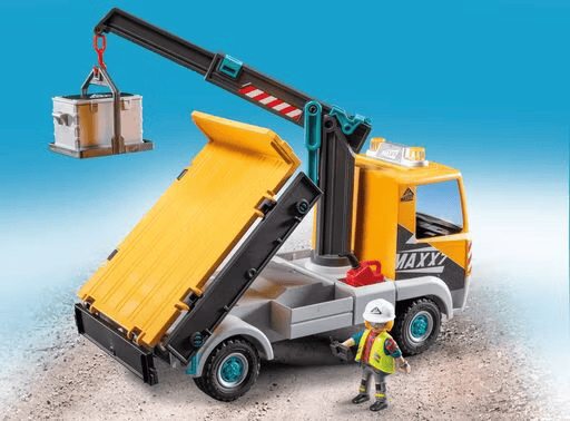 Vrachtwagen met kraan  - 71750