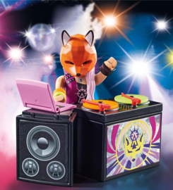 DJ met draaitafel - 70882