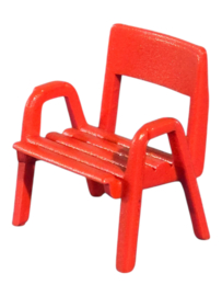 Tuinstoel / campingstoel rood 30035480