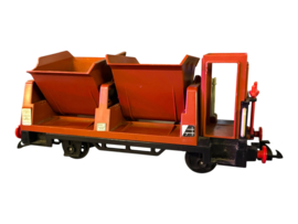 kolen Wagon Dubbel bruin T0019
