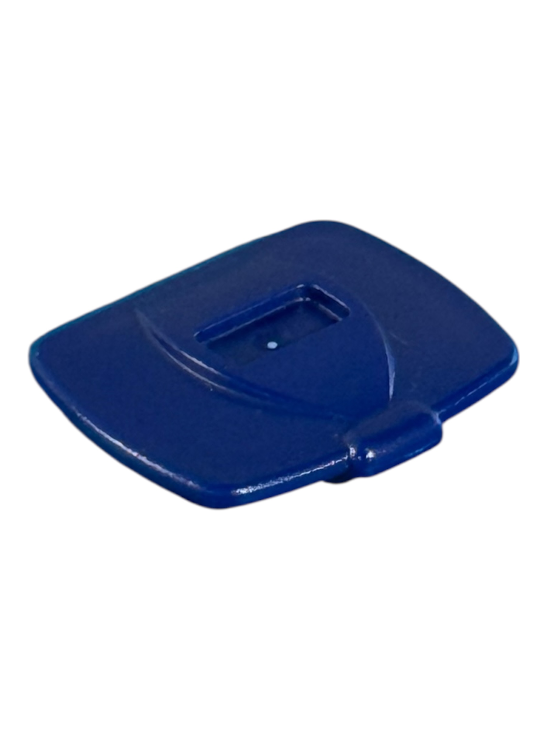 emmer krat donker blauw deksel 30056622