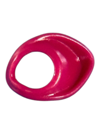 kraag capuchon kind rood/fuchsia