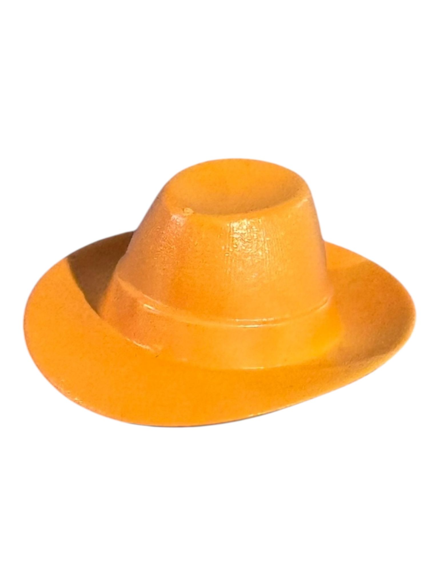 hoed geel/oranje
