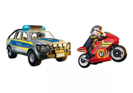 Achtervolging met politie-ophaaldienst - 71875