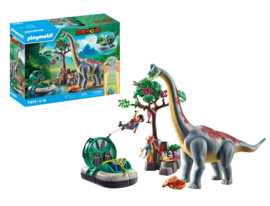 Brachiosaurus met hovercraft  71819