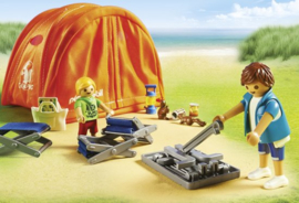 Kampeerders met tent - 70089