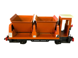 kolen Wagon Dubbel bruin T0016