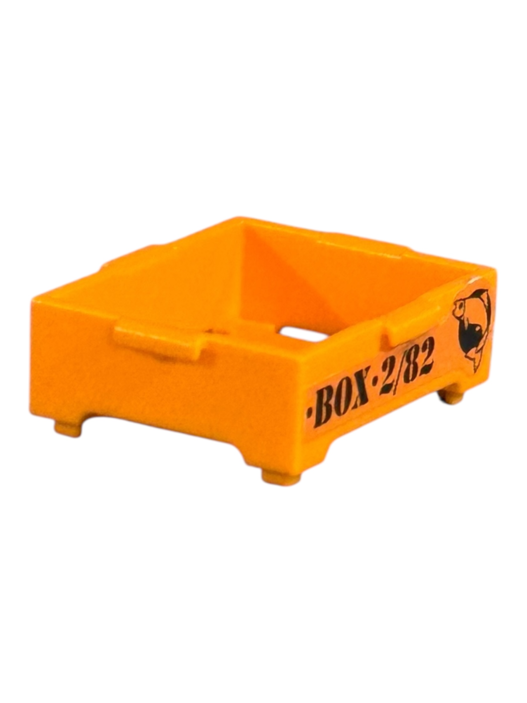 veilingkist krat kist bak medium oranje met sticker 30225122