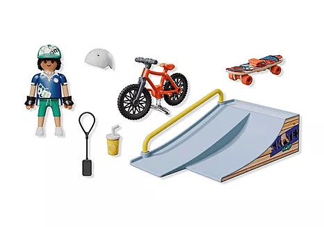 Skateboard met helling - 71798