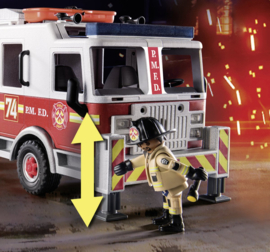 Brandweerwagen: US Tower Ladder - 70935