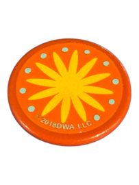 Stoel kussen oranje 30643035