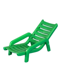 Ligstoel tuinstoel campingstoel groen p3279b