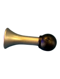 claxon zilver horn - Muziekinstrument