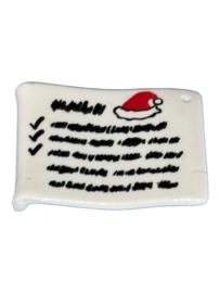 kerst papier brief voor kerstman 30631685