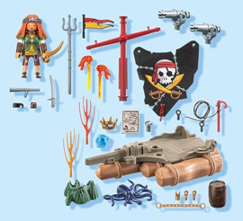 Piratenvlot met schat  - 71794