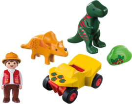 Dino-onderzoeker met quad - 9120