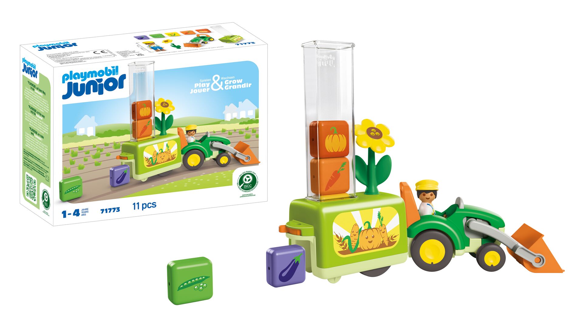 Tractor met laad- en lossysteem - 71773
