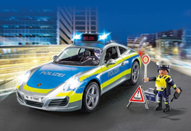 Porsche 911 Carrera 4S Polizei - wit - 70067