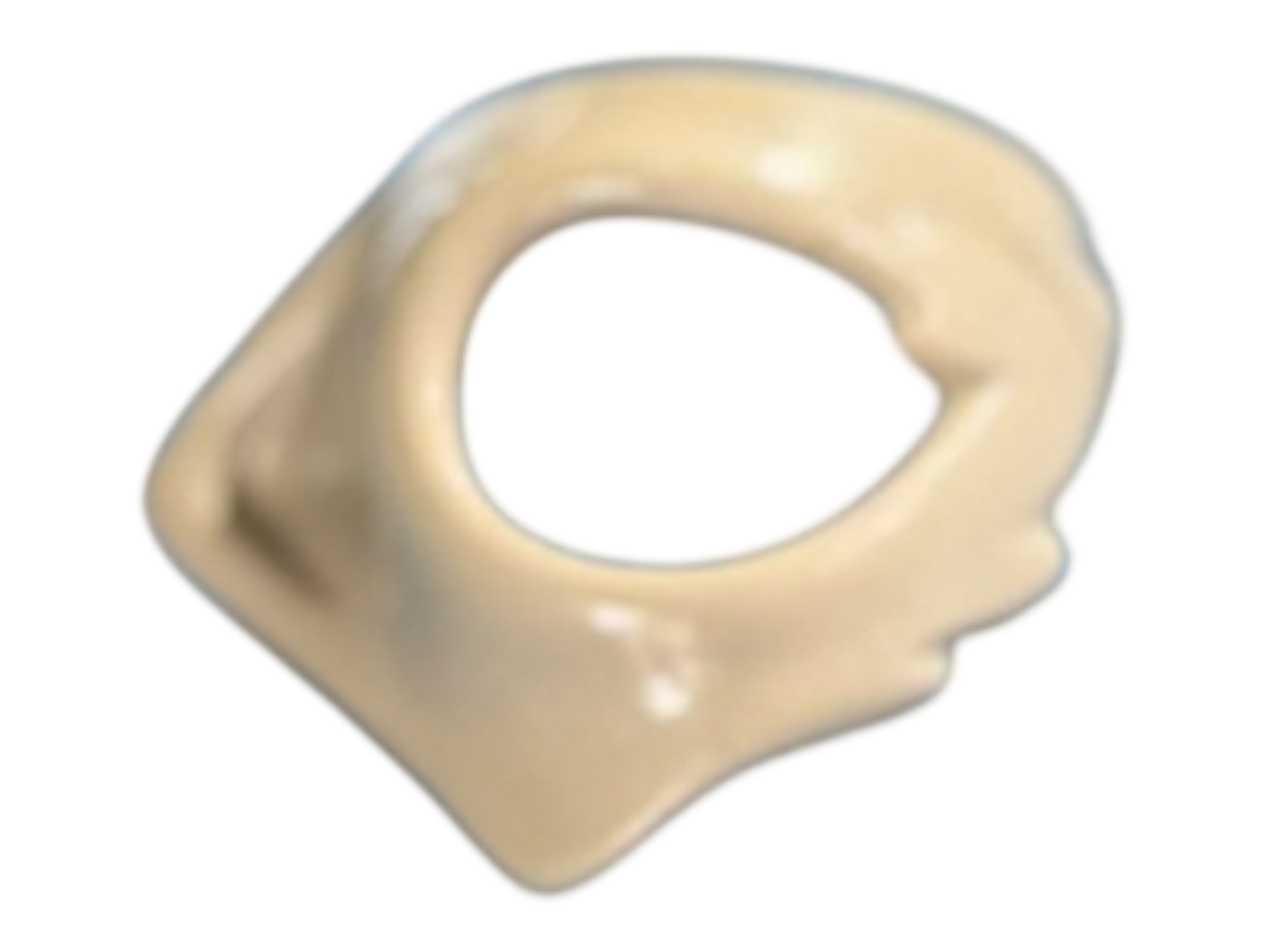 kraag bont kleur taupe