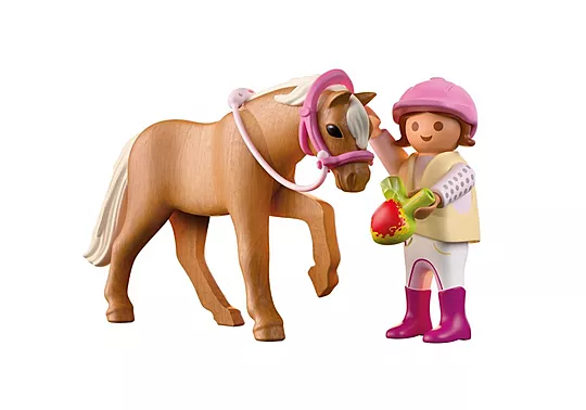 Meisje met pony - 71887