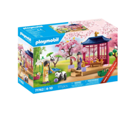 Aziatische tuin met panda - 71762