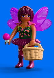 Fee met schattig hulpje - 72034