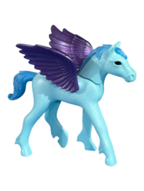 Pegasus veulen blauw/paars