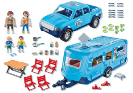 Pickup met Caravan Funpark - 9502