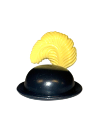 hoed  bolhoed hangende veer