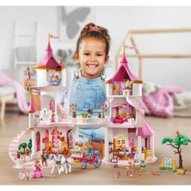 Prinsessenkasteel met koninklijk paar - 71845