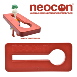 Neocon - Demontage Tool voor System Game Figuren - Kleur: rood