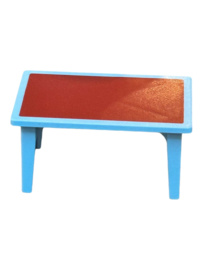 Keuken tafel blauw 30640900