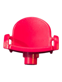 Bureaustoel donker roze - zitting - 30287510