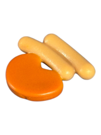 hamburger / worst oranje bruin 30826634