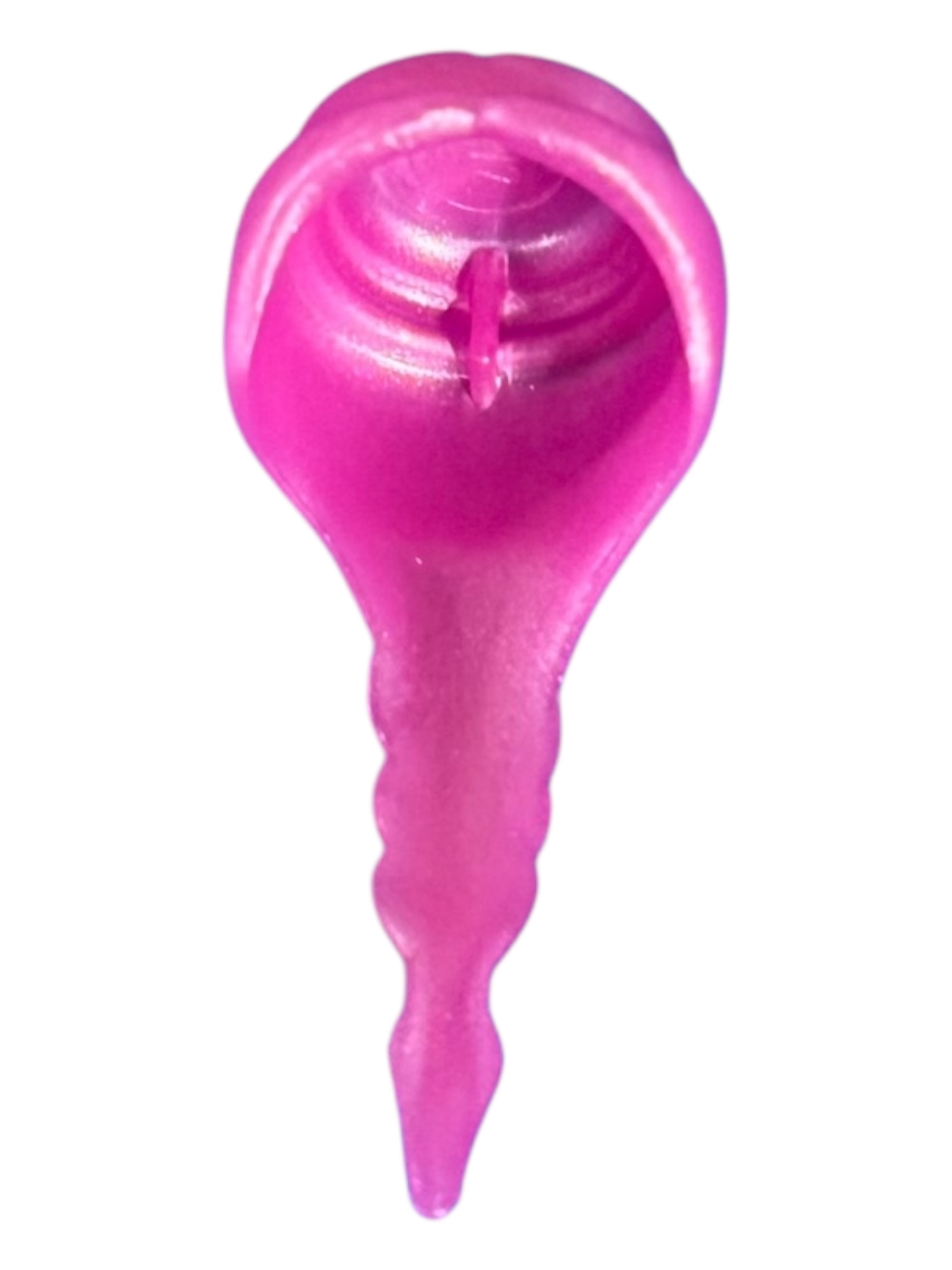 Haar roze vlecht