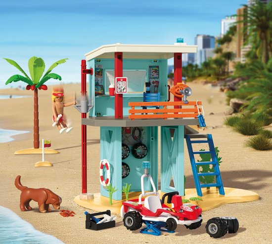 Reddingstoren met strandbuggy - 71903