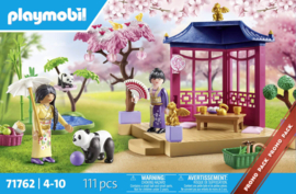 Aziatische tuin met panda - 71762
