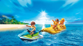 Jetski met bananenboot - 6980
