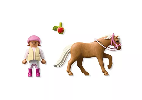Meisje met pony - 71887