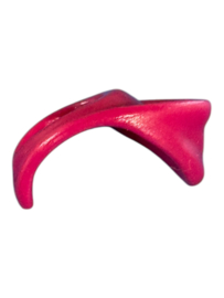 kraag capuchon kind rood/fuchsia