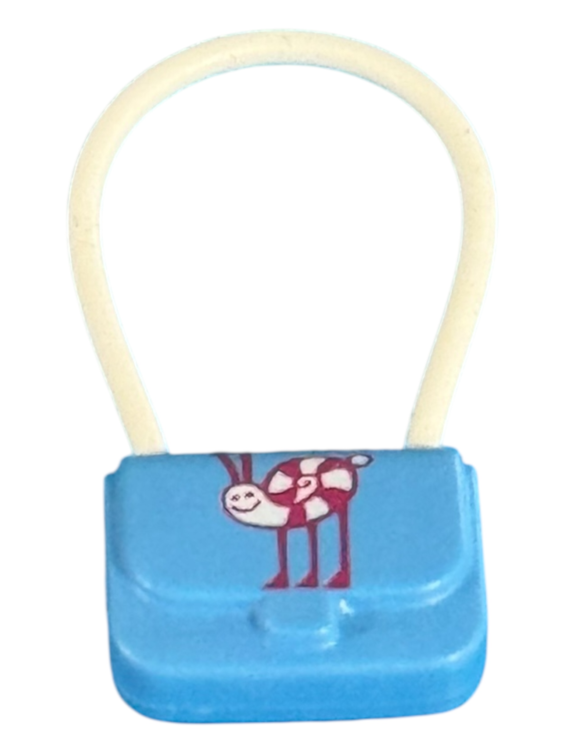 portemonnee tasje blauw insect