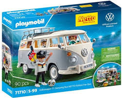 PLAYMOBIL -  71710 VW T1 Fan Bus, Special Edition voor Europees kampioen 2024