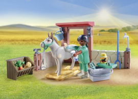 Boerderij dierenarts met de ezels - 71471
