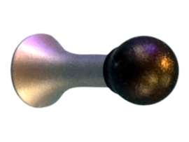 claxon zilver horn - Muziekinstrument