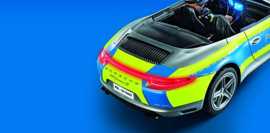 Porsche 911 Carrera 4S Polizei - wit - 70067